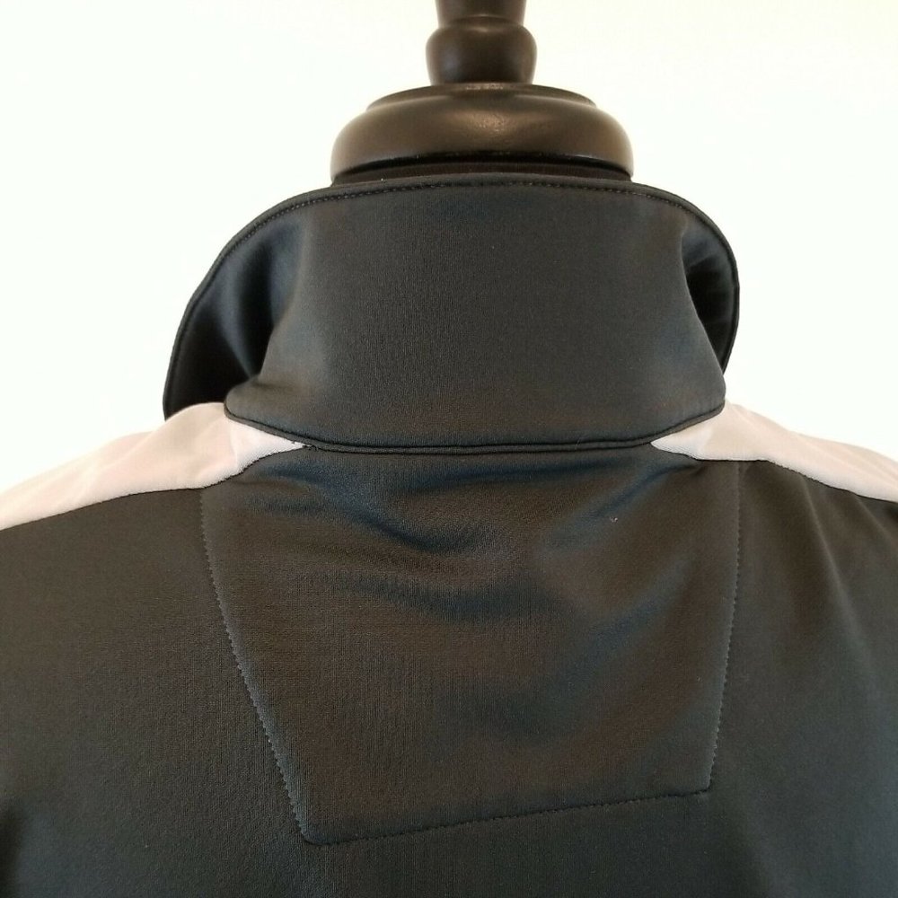 Antigua Long Sleeve Pullover Warm-up Mens Large Poly Spandex Golf Sport Jacket - Picture 9 of 12